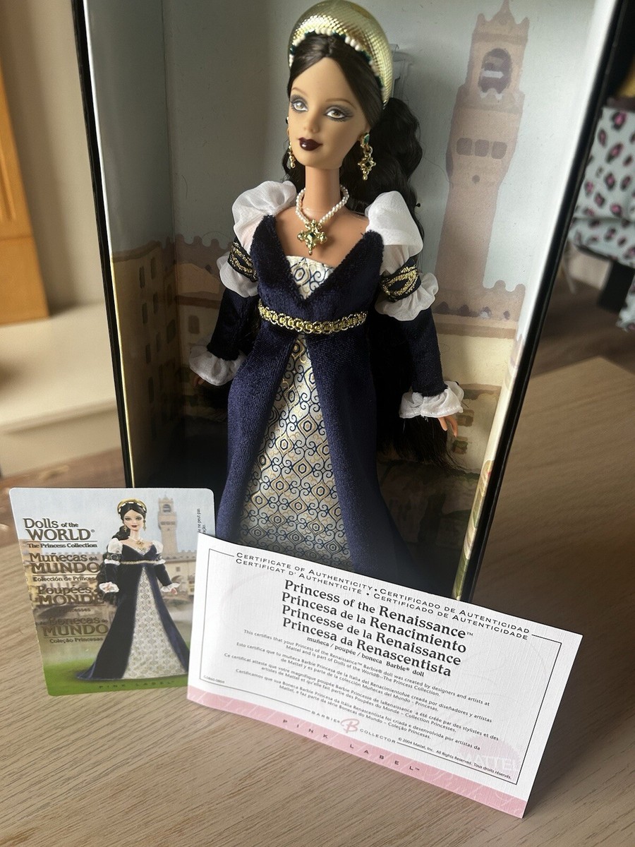 Barbie doll 25th Anniversary Princess Of The Renaissance UK