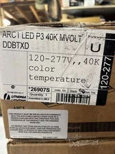 Lithonia Lighting ARC1 LED P3 40K MOVOLT DDBTXD 120-277 40K color temperature