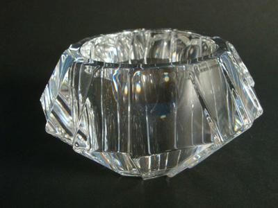 RS0417-327: Orrefors Schweden Glas Schale transparent