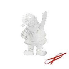 ImpressArt Santa Ornament Project Kit For Metal Stamping- Christmas Blanks