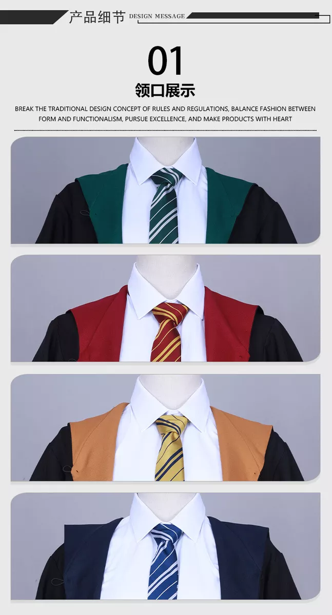 Buy [UN-TIN] Harry Potter Gryffindor Gryffindor Hufflepuff Hufflepuff  Slytherin Slytherin Ravenclaw Ravenclaw Costume Single Item Cosplay Unisex  from Japan - Buy authentic Plus exclusive items from Japan