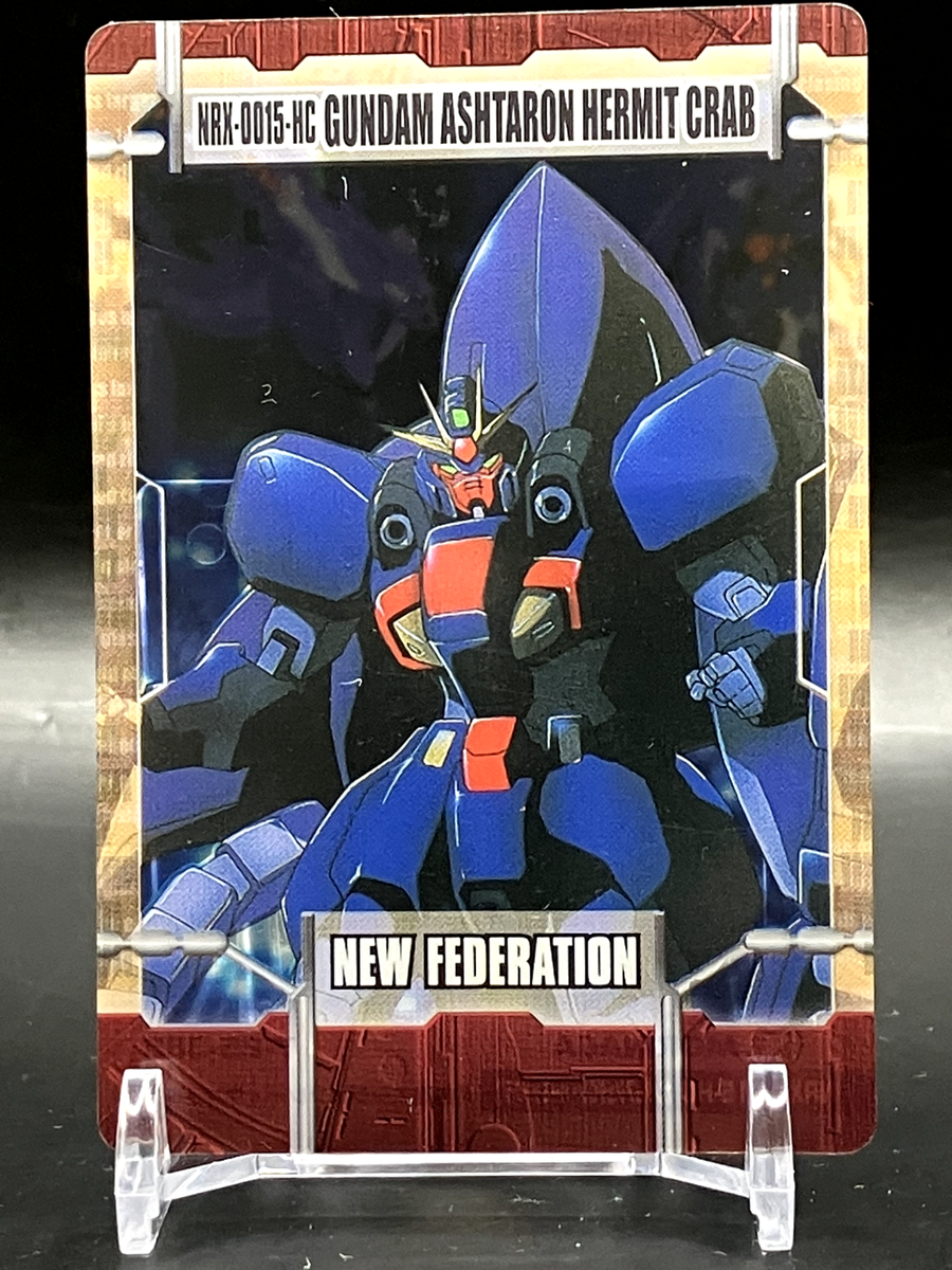 NRX-0015-HC Gundam Ashtaron Hermit Crab Card TCG Japanese Anime