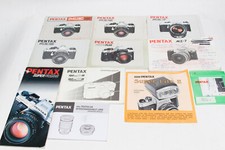 PENTAX LOT CAMERA OWNERS MANUAL INSTRUCTION BOOKLET ME SUPER F PROGRAM PLUS MZ-7