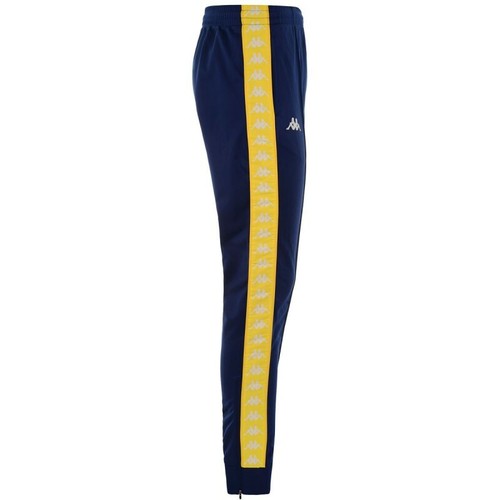 PANTALONI KAPPA UOMO 222 BANDA RASTORIA SLIM BLU/GIALLO | eBay