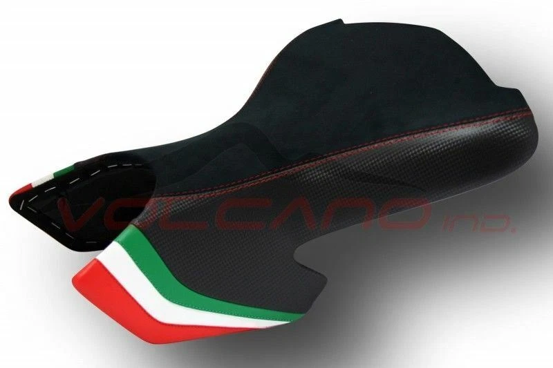Funda Sillín Ducati Multistrada 620/1000/1100 Diseño Volcano Anti Scivolo Negro Foto 2 de 3