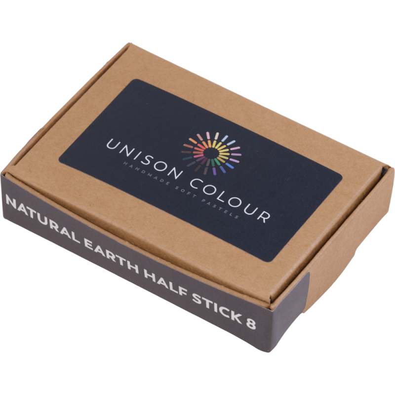 Unison Colour Half-Stick Soft Pastel Earth Mini Set (8pc)