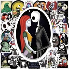 The NIGHTMARE Before CHRISTMAS VINYL Stickers E JACK SKELLINGTON  WATERPROOF