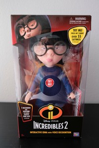 edna mode talking doll