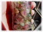 NICE LOT SMALL WATERMELON TOURMALINE CRYSTAL PIECES — photo 2