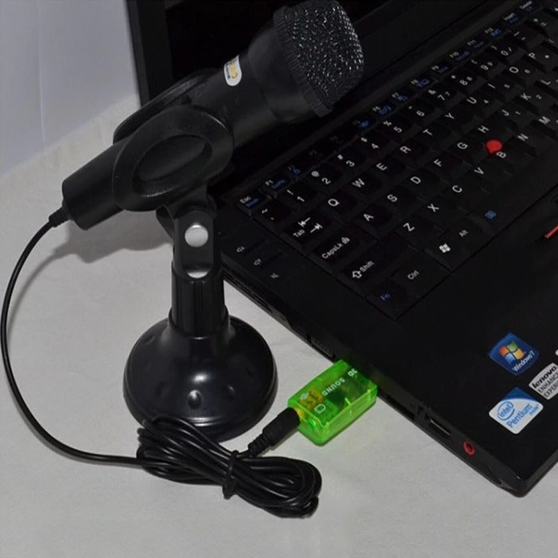 External 5.1USB Stereo Headset 3D-Audio Sound Card Adapter For PC-Desktop Hot - Image 3 of 4