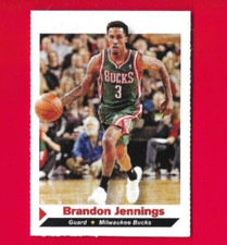 2012 Sports Illustrated BRANDON JENNINGS SI Kids Card, Milwaukee Bucks NBA #191