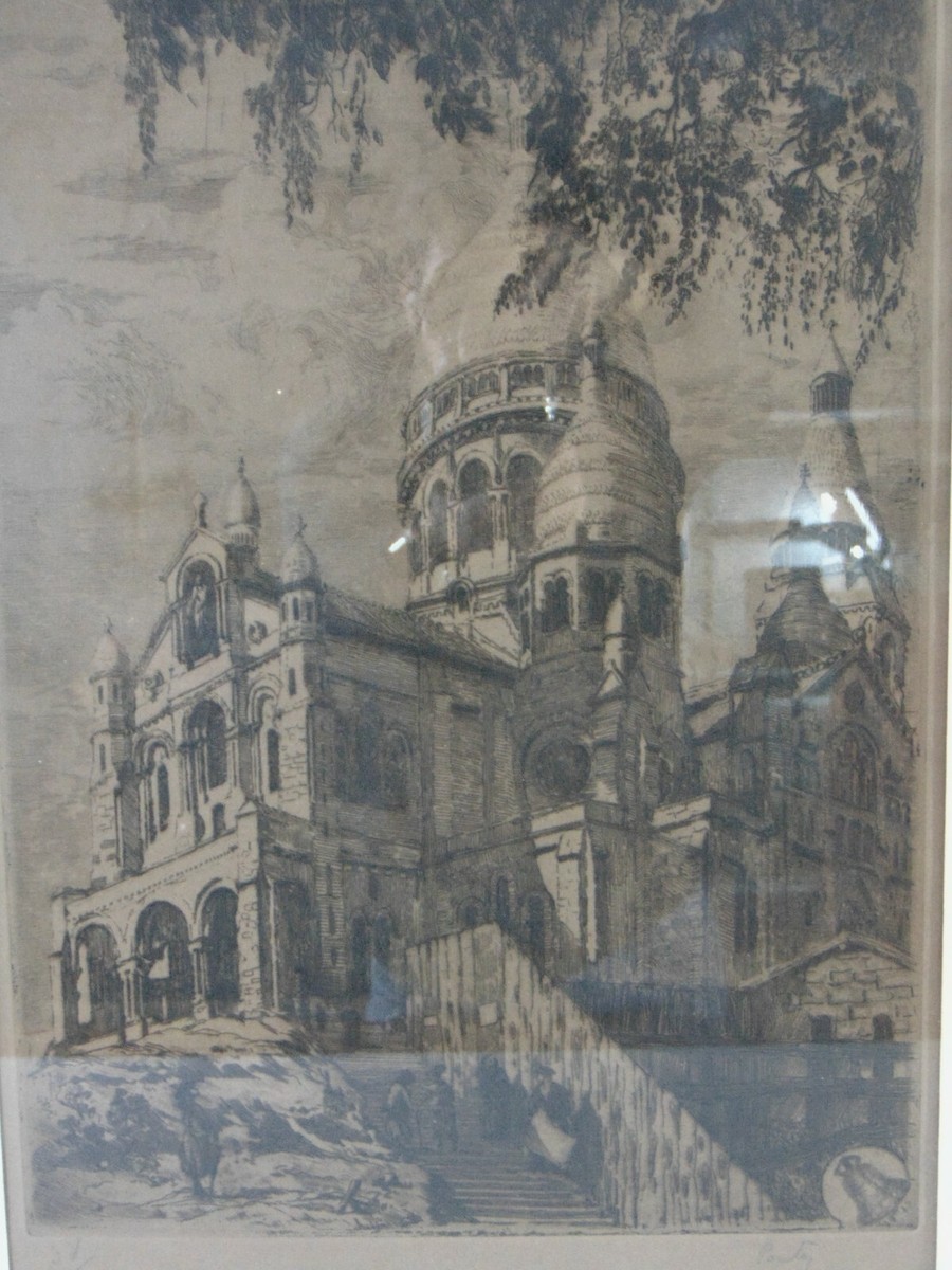 HENRI スタジオ　ポリスマン Vintage Estate Henri Pontoy Limited Edition Signed Serigraph