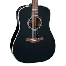 Takamine FT341 Dreadnought A/E Guitar - Black - Open Box