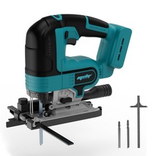 Brushless Jig Saw Cordless Jigsaw 0-45° Bevel Cuts Tool for Makita 18V Battery