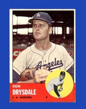 1963 Topps Set-Break #360 Don Drysdale VG-VGEX *GMCARDS*