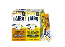 Laird Superfood Hydrate + Electrolyte Singles Mango Pineapple + Lemon 20 packs