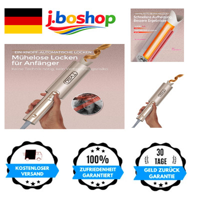 Automatischer Lockenstab TYMO Curlpro Plus 25mm Keramik 72h Langze