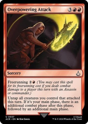 NM Overpowering Attack, MTG, Assassin's Creed, Magic the Gathering, 37