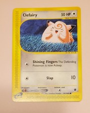 Pokémon Clefairy Common Regular 101/165 Expedition Base Set 2002 50 HP Basic