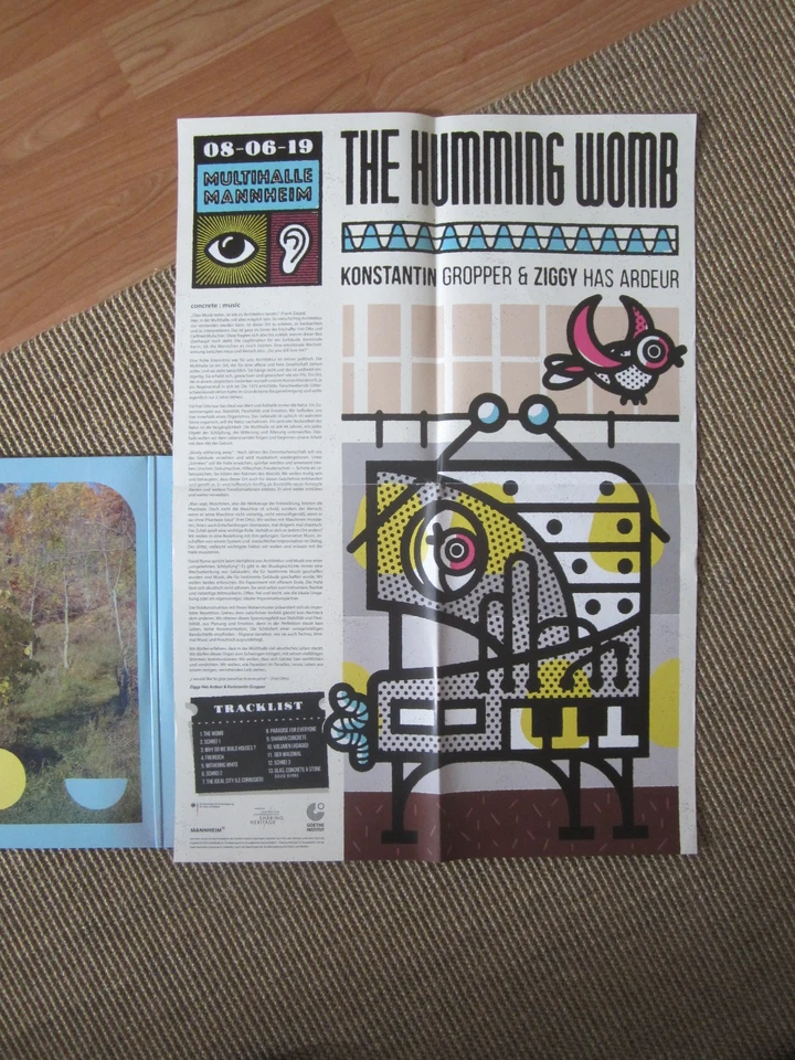 GET WELL SOON Amen 2x12" Doppel-LP Vinyl plus POSTER The Humming Womb - Bild 2 von 4