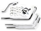 Vance & Hines Dresser Duals Chrome Headers w/Heat Shields 16799