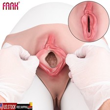 Fake Vagina Panties Hiding Gaff Underwear with Insertable Vagina for Transgender