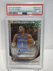 DILLON JONES 2025-26 BOWMAN CHROME SPECKLE AUTO /299 #BCA-DJ THUNDER PSA 10