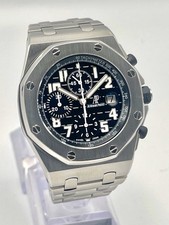 Audemars Piguet Royal Oak Offshore 26170ST Steel Bracelet Black Dial Chronograph