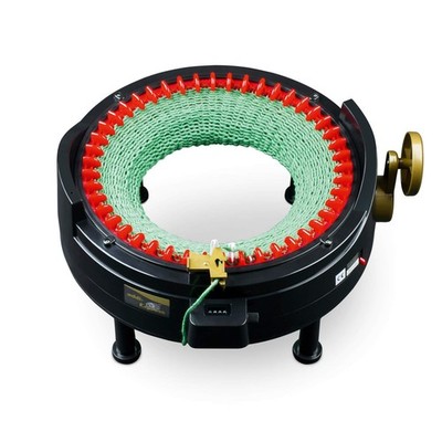 Addi Express King Size Knitting Machine, 46 Needle Round Loom 35cm, Black 