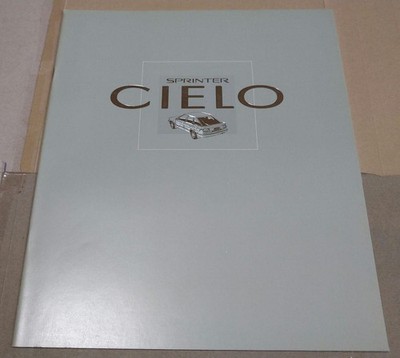 0817 Toyota Sprinter Cielo Showa 62 May Catalog