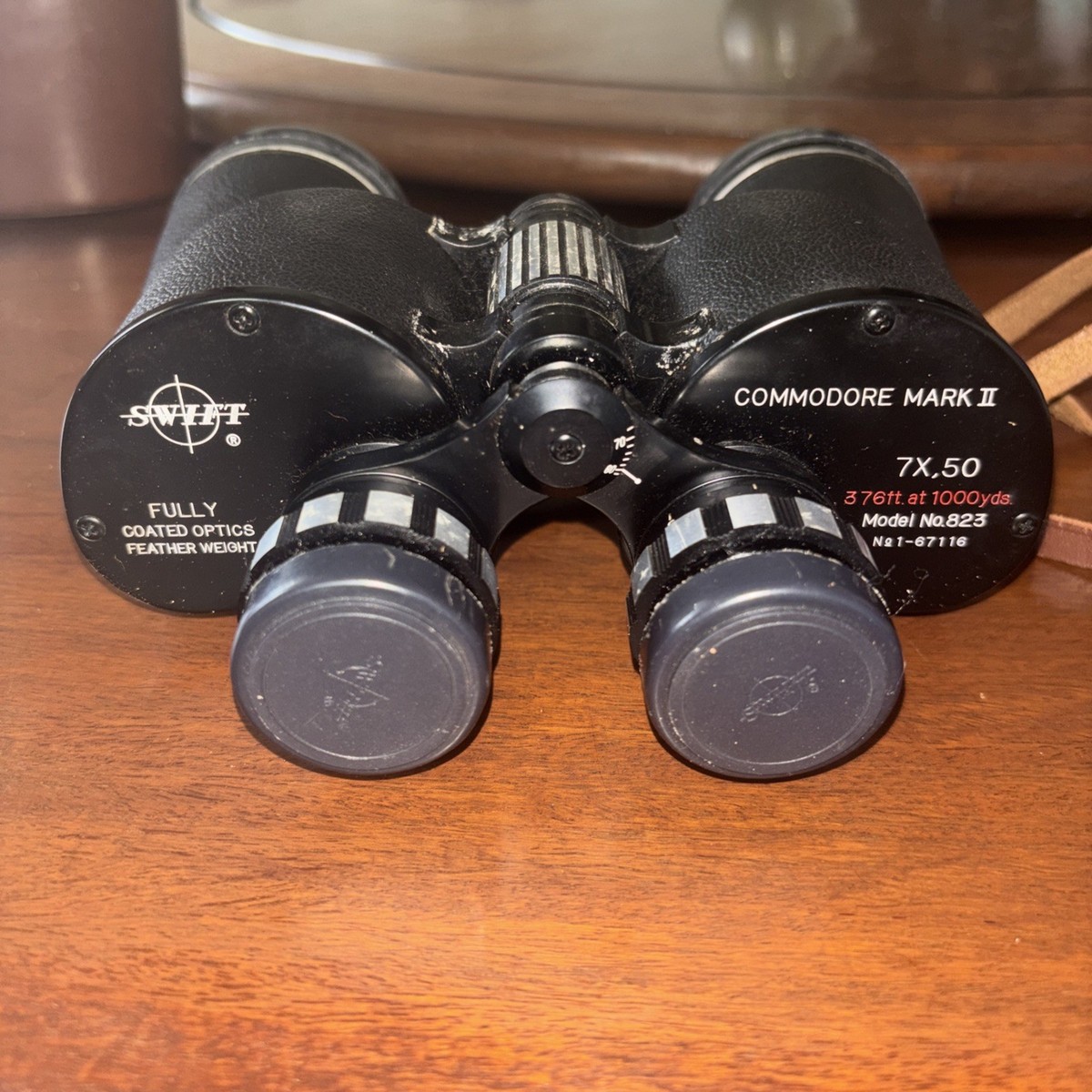SWIFT 7x50mm Binoculars Commodore Mark II Model 823 - Sharp Optic
