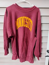 VTG 90s Champion Reverse Weave U Of Minnesota Golden Gophers Sweatshirt XXL