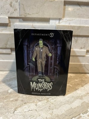 DEPARTMENT 56 HERMAN MUNSTER THE MUNSTERS HALLOWEEN VILLAGE FIGURINE