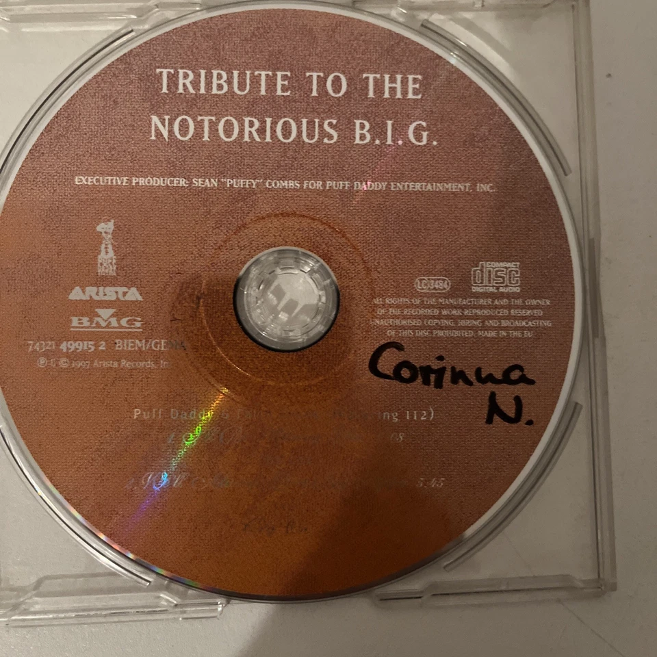 Puff Daddy - Tribute to the Notorious B.I.G - Single-CD (1997) - Bild 4 von 4