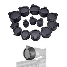 Quick Spring Protection Lens Cover Rifle Scope Flip Up Cap Objective Lense Lid