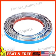 1/2" 16ft Chrome Trim Molding Strip Decoration Car Body Door Side Protector EXC