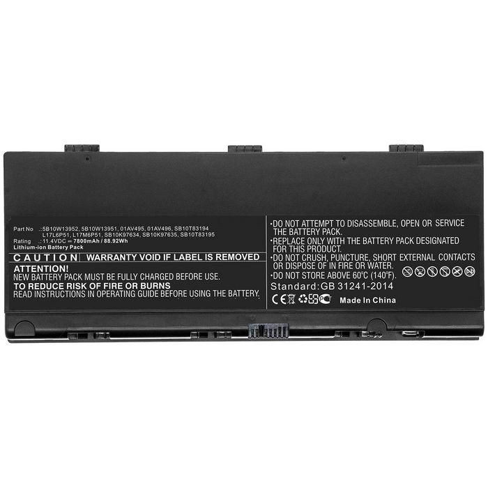 CoreParts 4X50K14091-CP Laptop Battery. 88.92Wh