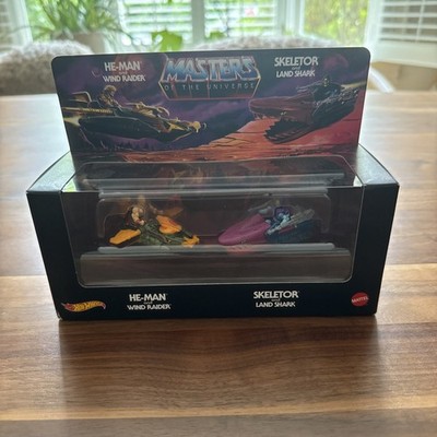 Mattel Hot Wheels 2021 MOTU He-Man/Wind Raider Vs Skeletor/Land Shark Sealed