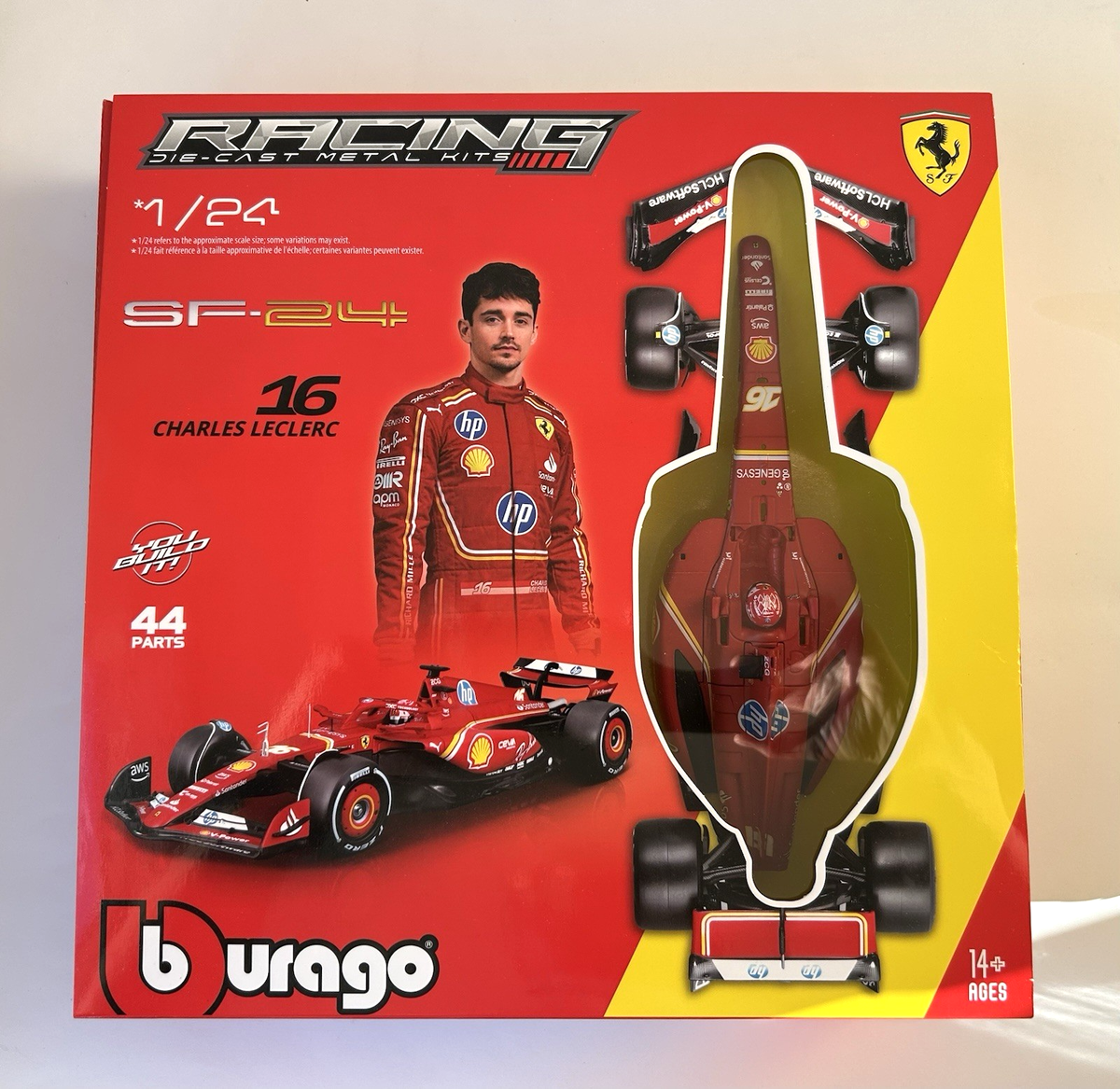 Formula 1 Charles Leclerc Bburago Ferrari #16 SF24 2024 Diecast