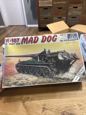 ITALERI M-107 MAD DOG 1:35スケール　新品　当時物 ITALERI M-107 MAD DOG 1:35スケール 新品 当時物 - メルカリ