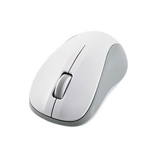 ELECOM Mouse Wireless Mouse Bluetooth Quiet 3 Buttons S Size Antibacterial White