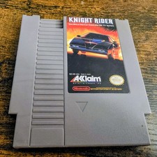 Knight Rider 1989 Nintendo NES Great Game.  Tested And Works Great.  Authentic