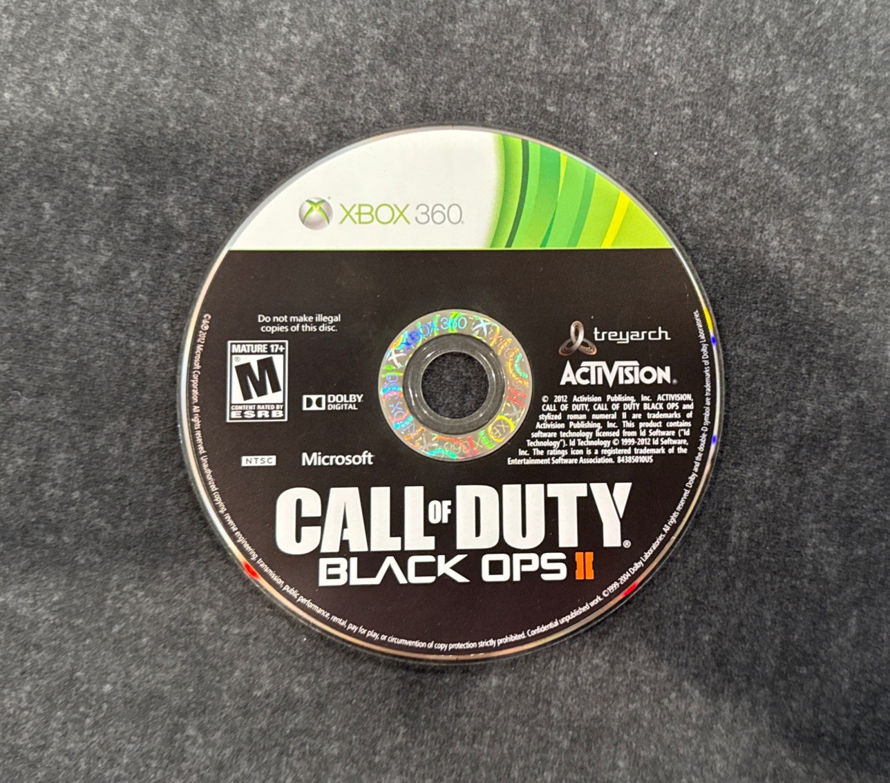 Call Of Duty Black Ops II BO2 Microsoft Xbox 360 ~ Works Great! ~ Fast Shipping!