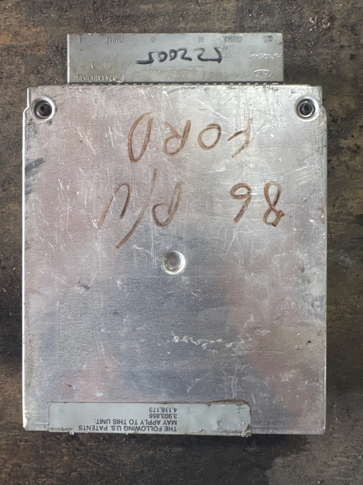 Ford F150 Bronco 1986 5,0 4x4 ECU ECM MÓDULO PCM E6TF-12A650-X1A programado Foto 2 de 3