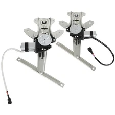 2 Window Regulator parts For Nissan For Tiida Mexico 08-12 Region Rear w/ Motor