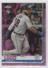 2019 Topps Chrome Pink Refractor Dawel Lugo #172 0nr3