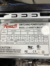 Rosewill SL-8400BTX 400W Desktop Power Supply #0404