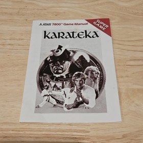 Karateka (Atari 7800, 1986) Includes Manual - Tested