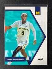 2025-26 Onit Brooke Quarles Daniels Teal Parallel #B-5 Michigan Wolverines!!!