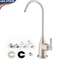 Lead-free Stainless Steel Drinking Water Faucet 360 Swivel Easy Installation New